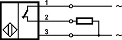 Схема подключения OS AT42A-62-16-LZ